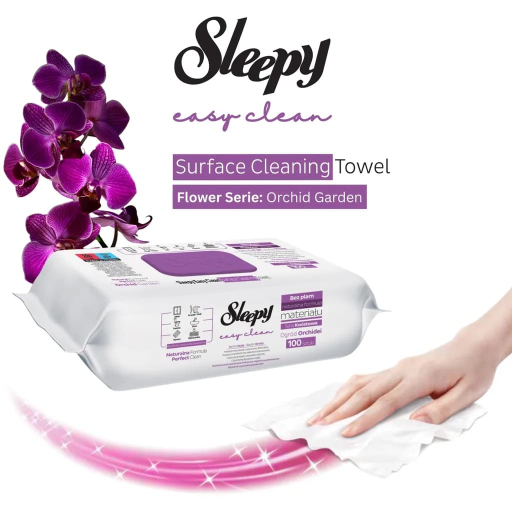 Sleepy Easy Clean Feuchte Reinigungstücher