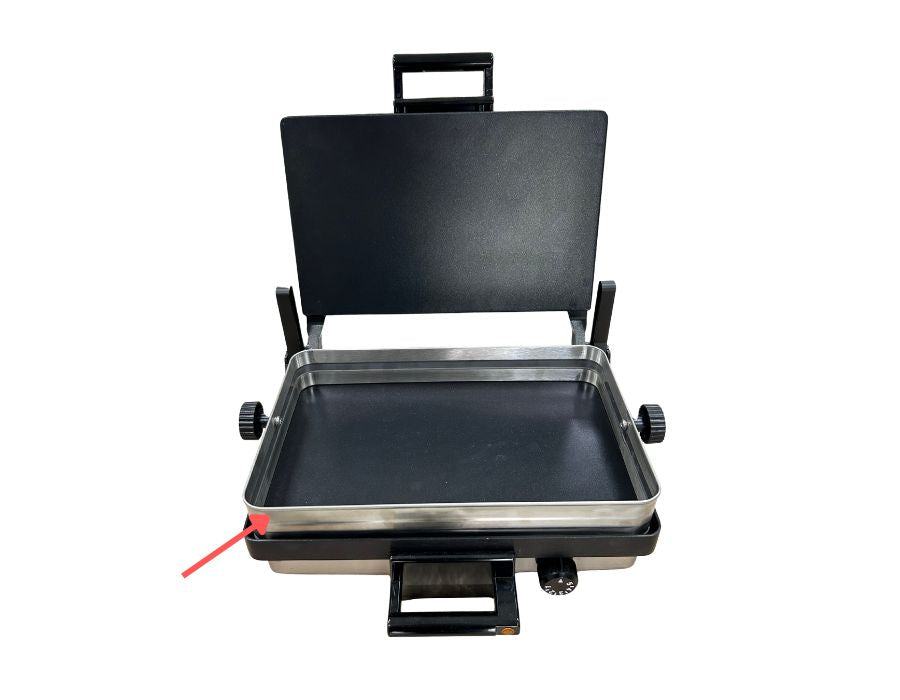 Zwischenrahmen auf dem Silex Multigrill 